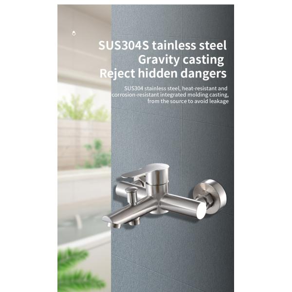 Safe Lead Free No Corrosion Stainless Bathroom Faucet Electroplating Process