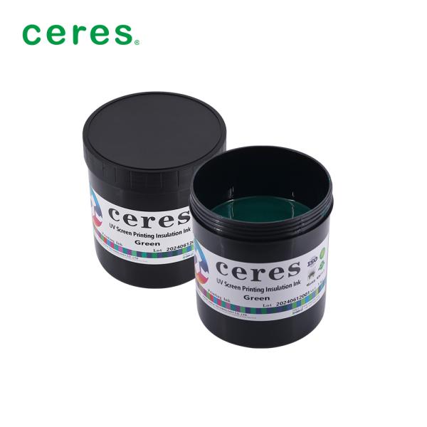 Ceres Screen Printing Insulation Ink Green Color