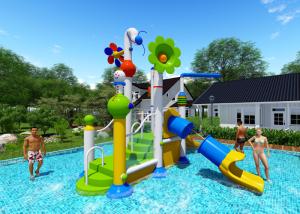 China Durable Swimming Pool Play Equipment Fiberglass Water House Novel Appearance wholesale