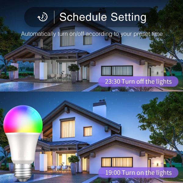 2500K Smart Led Light Bulb 0.3W Bluetooth E27 Alexa Bulb