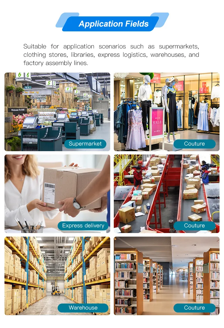 Wireless Bluetooth Barcode Scanner 1D 2D QR Reader 30m Range