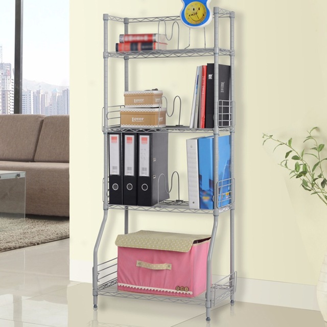 6 Tier Steel Classified Storage Wire Shelving Unit 42" W X 14" D X 72" H