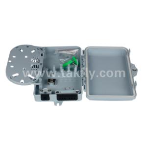 PC ABS Material 6 Core Fiber Optic Termination Box for Fast Fiber Connections
