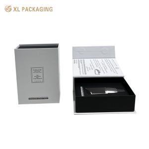 XL Packaging Custom Packaging Box Custom Paper Perfume Gift Box with Logo Flip Clamshell , Hair Essential Oil Packaging Paper Box