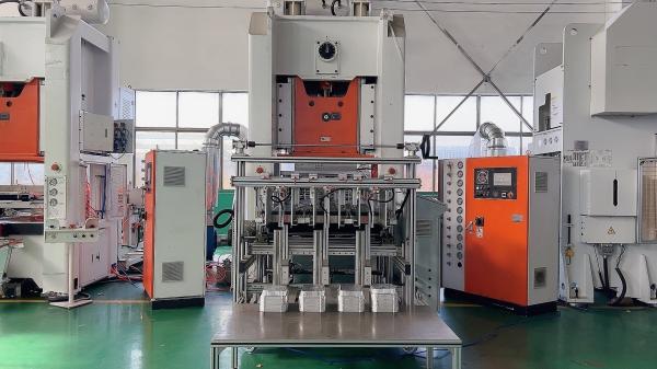 Quality Efficient 4 Cavities Aluminium Foil Making Machine With One Machine One Labor for sale