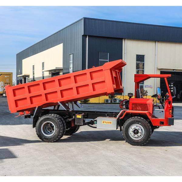 10 Tons Underground Mine Dump Trucks YUNEI Engine Transporter