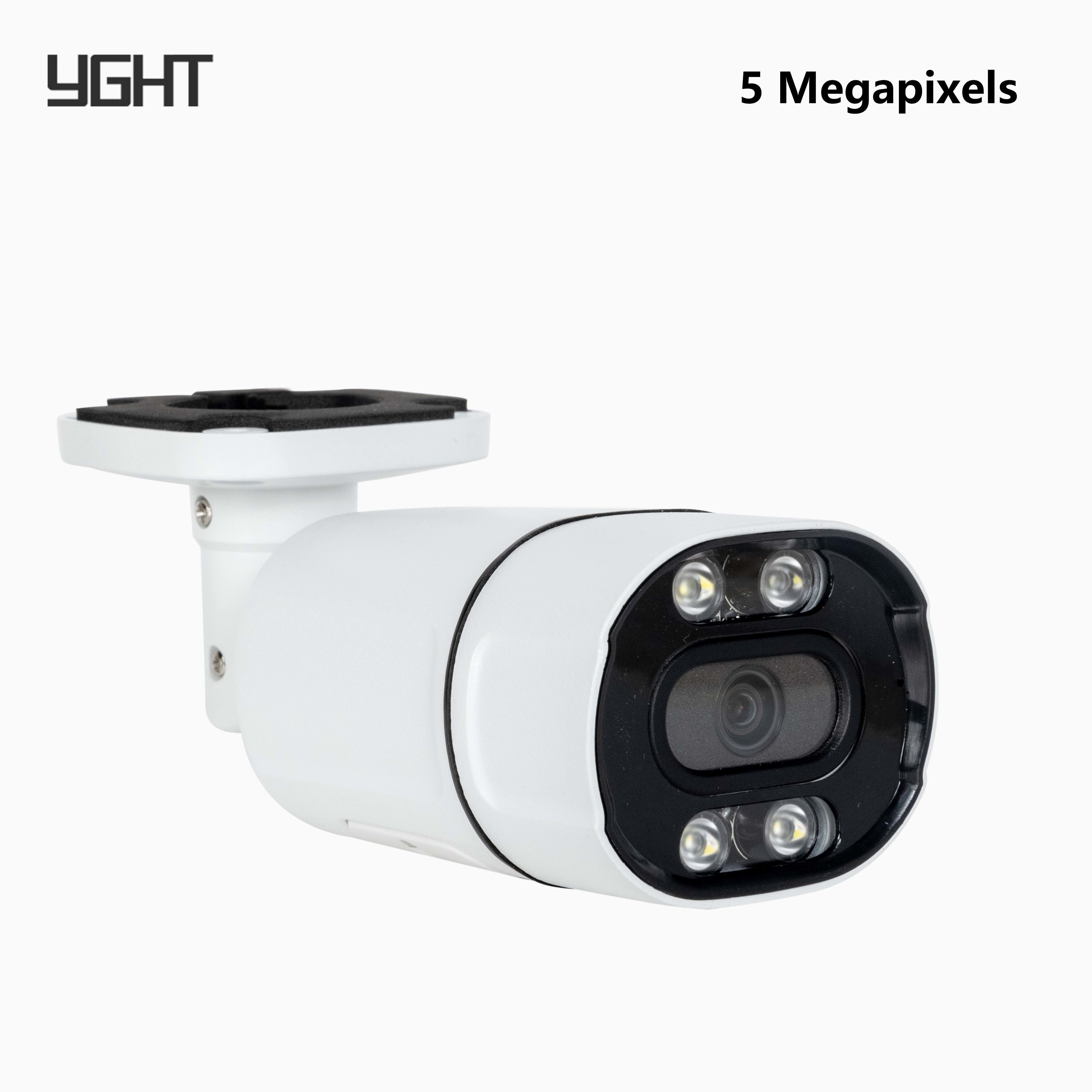 Advanced Smart Tracking 5MP Infrared Bullet Camera Varifocal Full Color Dual Audio