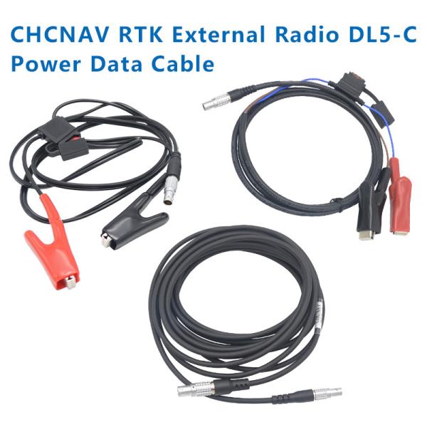 Quality CHCNAV RTK Battery Connection Cable Power Cable External Radio Power Cable DL5-C1 Data Cable for High Precision X91 GNSS for sale