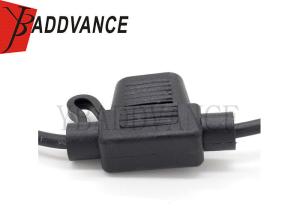 China Waterproof Type Auto Wiring Harness Inline Fuse Holder With 2mm2 Cables For Medium Blade on sale