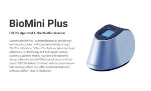 BioMini Plus Suprema Biometric Fingerprint Reader