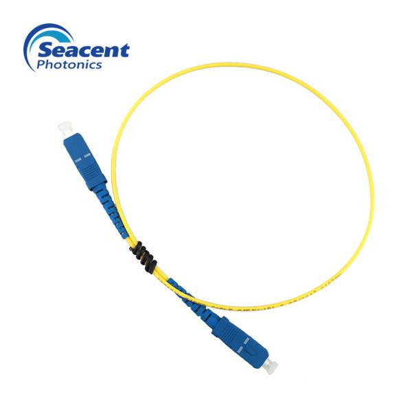 Quality Single Mode Simplex /SC/UPC 0.3 dB Fiber Optic Jumper for sale