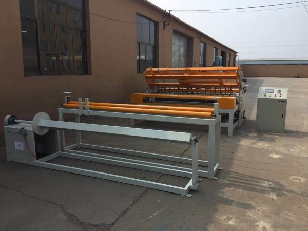 Quality Mechanical Drawing 3mm 5.5KW Roll Mesh Welding Machine for sale