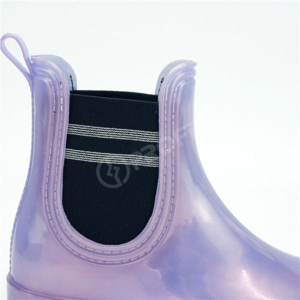 Anti Brasion PVC Rain Boots , BSCI Ankle Martin Boots