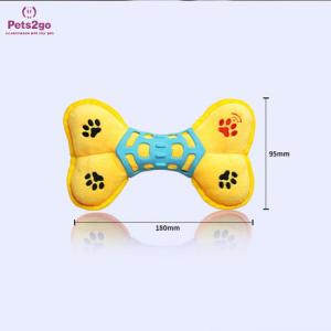 China interactive 180x95mm linen Puppy Teething Toys wholesale