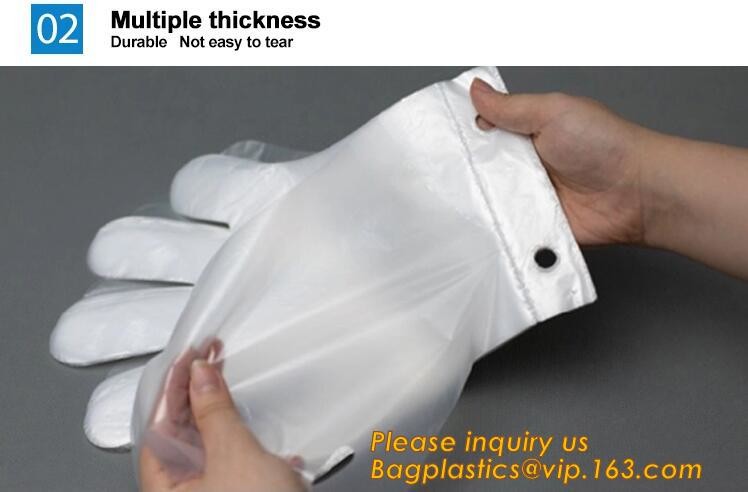 Biodegradable PE gloves Medical PE gloves disposable PE glove,Eco Friendly Disposable Transparent Home Use Pe Gloves