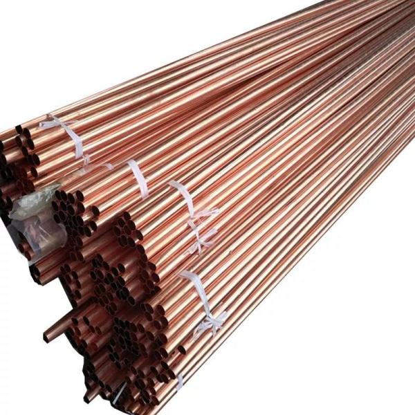 Quality Refrigerator 1/2 1/4 3/8 5/8 Pancake Pure Copper Pipe ASTM B280 ISO9001 for sale