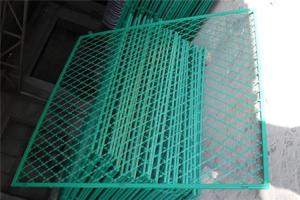 China Width 1.2m Square Hole Razor Mesh Panel Diamond Shape wholesale