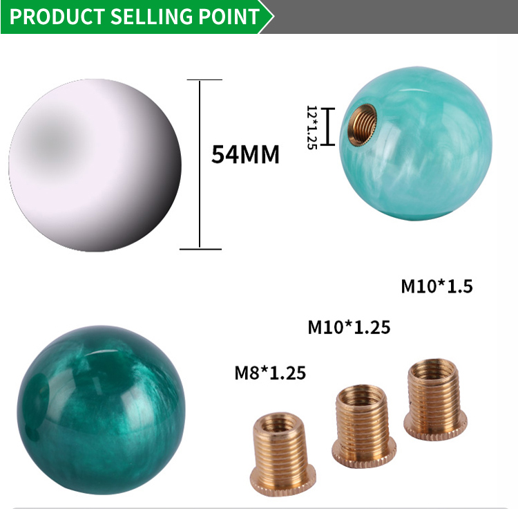 Universal Resin Shift Knob 6 Speed Gear Shift Knob Free Sample