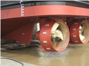 IACS Approved 360-degree Rotation Rudder Propeller / Azimuth Thruster For Marine ( 500mm-3000mm)