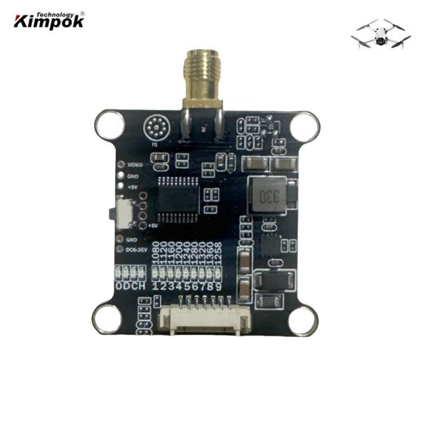 Quality 1.2G FPV VTX 1.2Ghz 1.6W Wireless Video Transmitter Module for Drone Digital Transmission for sale