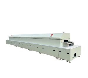 500mm Width Conveyorized Oven Force Bone Net Conveyor Tunnel Oven