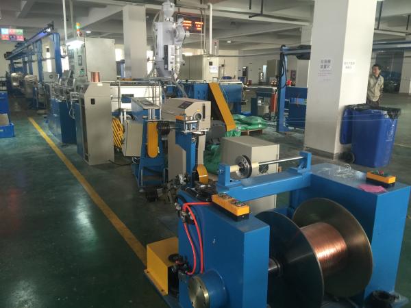 Quality High Speed Automobile Wire Extrusion Machine 60Kg / H Extrusion Output for sale