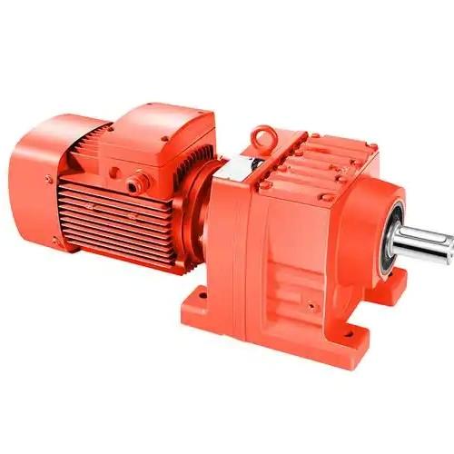 Quality R Series Inline Helical Geared Motor For Converter Or Mixer for sale