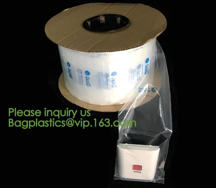 Clear LLDPE Easy Tearing Line Pre-Opened In Roll Bag,Factory Custom Autobag Preopened Polybag On A Roll