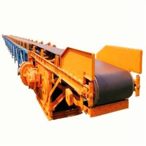 China ABB Bulk Material Handling Conveyor Belt System Heavy Duty Telescopic on sale