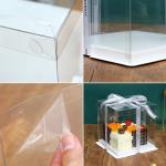 Custom Order Accepted Cake Packaging Boxes with AI CDR Or PDF Design Requirement