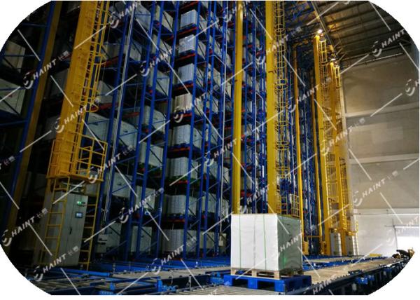Quality AS RS Automatic Storage Retrieval System Improving Storage Space For Pallets for sale