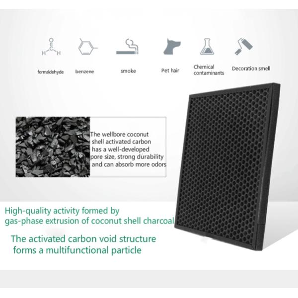 Homefish Air Purifiers Hepa Purificador Filter Desktop Home Luchtreiniger UV carbon filter sheet air purifier for Office