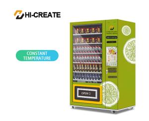 China Self-help vending machine touch screen spiral tray cooling system intelligent vending machine for sale wholesale