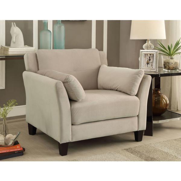 3 Piece Sofa set, Beige Flannelette