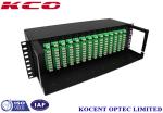 2*16 LGX Box Fiber Optical Splitter LC/APC Connector 2 Way Input 16 Way Output