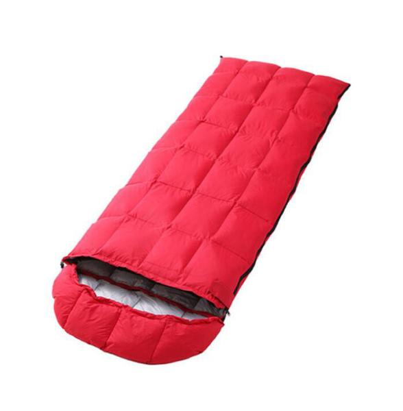 Quality Red Waterproof Sleeping Bag , Outdoor Inflatable Sleeping Bag For Hiking for sale
