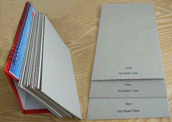 Quality 800gsm 1.5mm Grey Board Paper Sheet Single layer of Recycled Mixed Pulp for sale