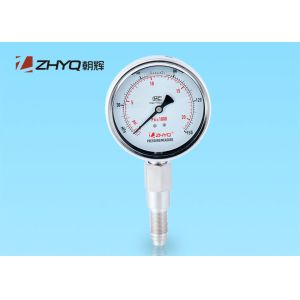 China Thread Connection Diaphragm Pressure Gauge Mechanical Design For Homogenizer wholesale