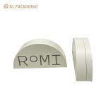 Luxury Custom Cosmetic Box Embossing LOGO Half Circle Special Box Cosmetic Paper