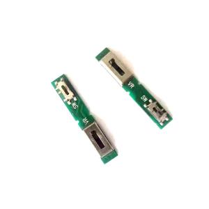 China 0.3A Slide Power Switch 4P8T ISO Panel Mount Slide Switch Headset Earphone wholesale