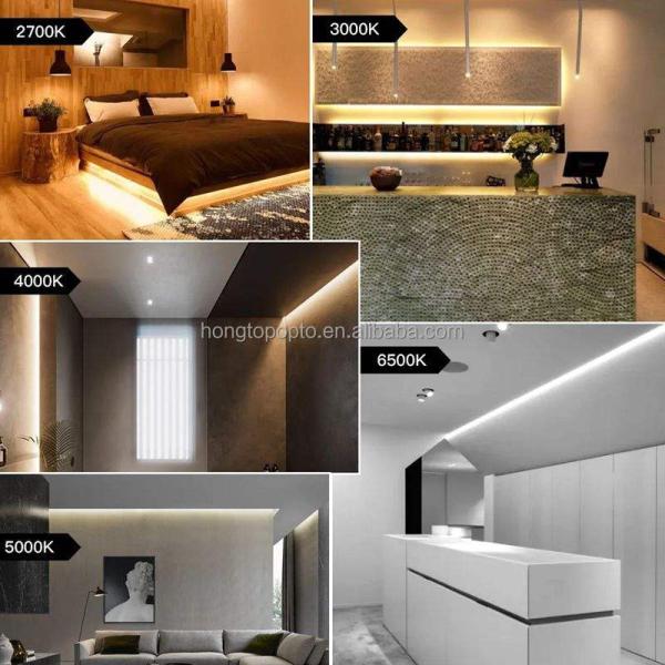 High CRI LED Tape Light 3mm Ultra Thin COB LED Strips 12V 24V RA 90 Free Cuttable