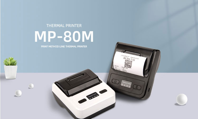 Rugged 3 Portable Printer 80mm Bluetooth Thermal Printer for Portable Printing Needs