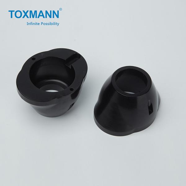 Quality AL7075 Aluminum Components Of CNC Machine Black Anodizing Surface for sale