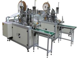 PLC Display Anti Virus Disposable Mask Making Machine
