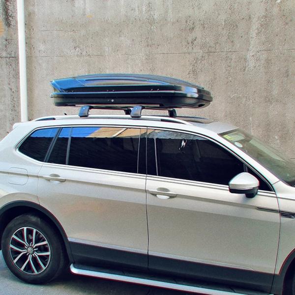 Quality OEM Manufacturer 500L ABS Car Roof Cargo Box Dual Side Open for sale