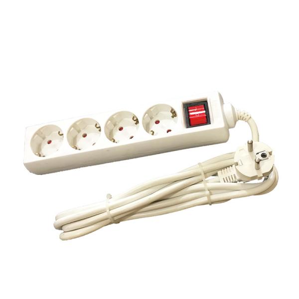 Quality Durable Standard Grounding Electric Extension Cord Socket for sale