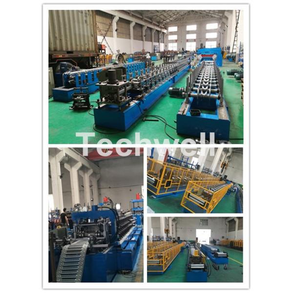 70mm Shaft Cr12 Blade 0.7mm Stud Roll Forming Machine