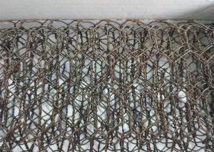 China Hot Dipped Galvanized Before Weaving Hexagonal Wire Netting Slope Protection Wire Mesh Netting wholesale
