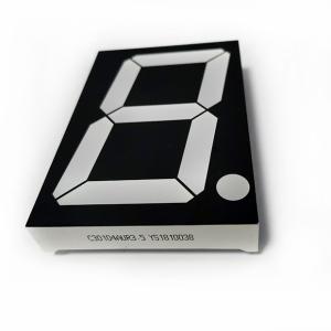 China Indoor Outdoor Usage 1 Digit 7 Segment LED Displays Big Size 3.0inch wholesale