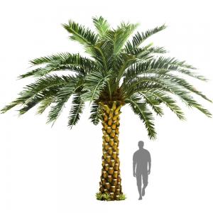 China No Nursing Store Artificial Landscape Trees Big Date Palm Tree Customized Size wholesale